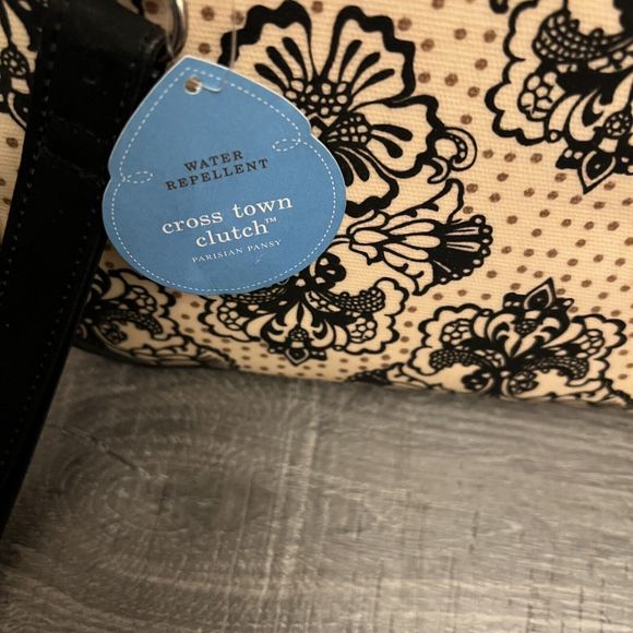 Petunia Pickle Bottom Baby Diaper Bag Pink Parisian Pansy Cross Town Clutch - Picture 15 of 16